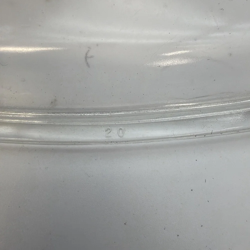 Vintage PYREX P-10-C-1 Glass Lid for 10